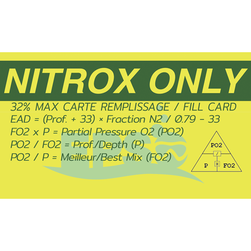 REFILL CARD NITROX